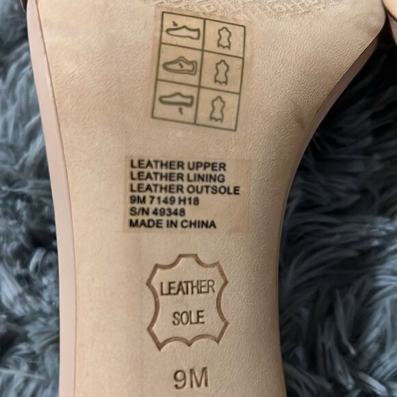 Tory Burch. Ellie heels. Size 9. Sea shell pink - Picture 5 of 8